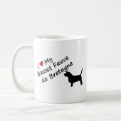 Basset Fauve de Bretagne Koffiemok (Links)