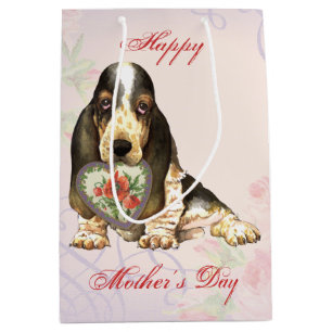 Basset Heart mama Medium Cadeauzakje