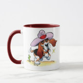 Basset heeft Drool? Ringer-Mok Mok (Links)