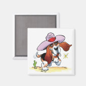 Basset heeft kwijlen? Magneet (Voorkant / Achterkant)