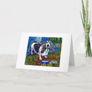 "Basset het Kamperen" de Kaart van Groeten