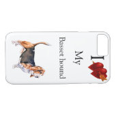 Basset hond Case-Mate iPhone case (Achterkant (Horizontaal))