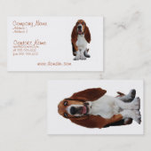 Basset Hond Dog Visitekaartje (Voorkant / Achterkant)