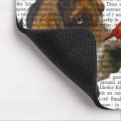 Basset Hond en vogels Muismat (Hoek)