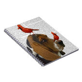 Basset Hond en vogels Notitieboek (Rechterzijde)