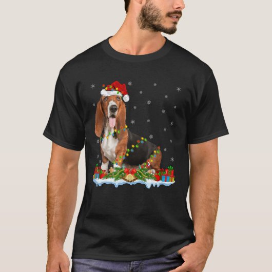 Basset Hond Hondenliefhebber dat overeenkomt met S T-shirt (Voorkant)
