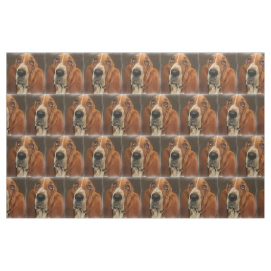 Basset Hond Hondenras Stof (Fat Quarter)