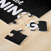 basset hond ik hoor dat je niet luistert legpuzzel (Zijkant)