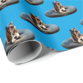 Basset Hond in zonnebril Cadeaupapier (Rol Hoek)