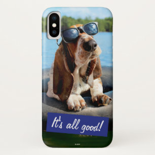 Basset Hond in zonnebril Case-Mate iPhone Case