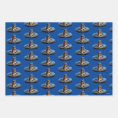 Basset Hond in zonnebril Inpakpapier Vel (Voorkant 2)