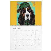 BASSET HOND KALENDER (Jan 2027)