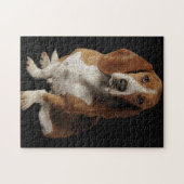 Basset hond legpuzzel (Horizontaal)