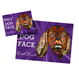 Basset Hond lelijke hond 1000 stuk Legpuzzel