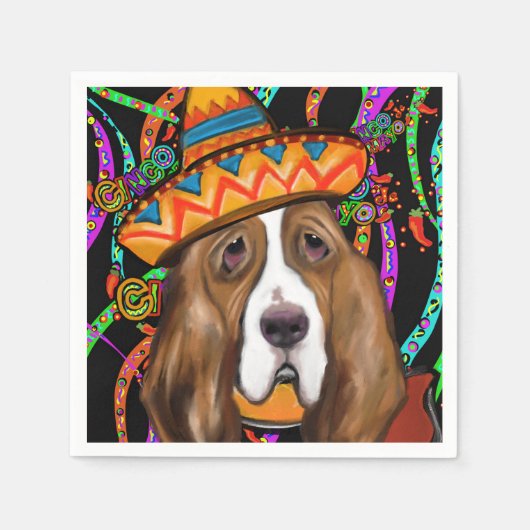 BASSET HOND SERVET (Voorkant)