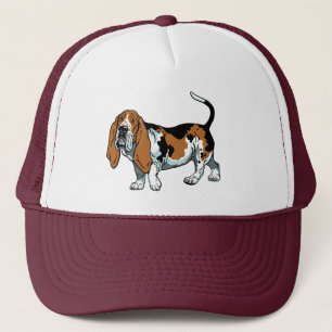 basset hond trucker pet