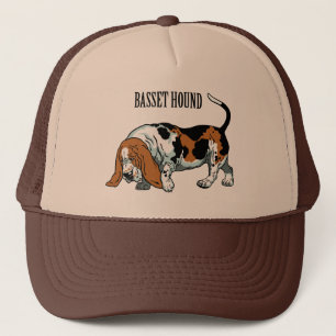 basset hond trucker pet