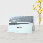 "Basset Honden in de Wildernis" reekswenskaarten Kaart (Gele Bloem)