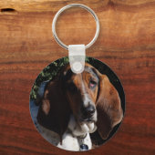 Basset Hound 01 Sleutelhanger (Voorkant)