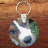 Basset Hound 02 Sleutelhanger (Voorkant)