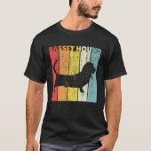 Basset Hound  1 T-shirt (Voorkant)