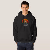 Basset Hound  8 Hoodie (Voorkant volledig)