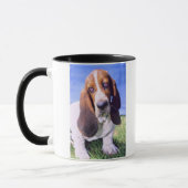 Basset Hound Afbeelding Mok (Links)