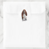 Basset Hound Afbeelding Stickers (Tas)
