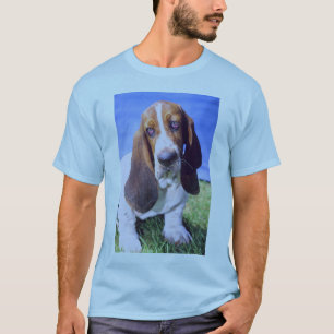 Basset Hound Afbeelding T-shirt