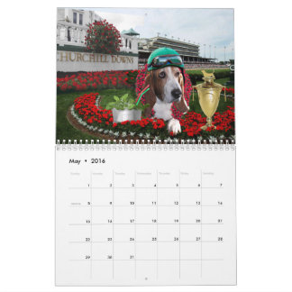 Basset Hound-agenda Kalender