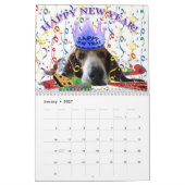 Basset Hound-agenda Kalender (Jan 2027)