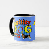 Basset Hound Agility Gifts Mok (Voorkant links)