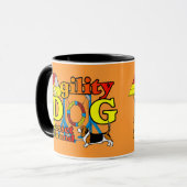 Basset Hound Agility Gifts Mok (Voorkant links)