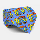Basset Hound Agility Gifts Stropdas (Opgerold)