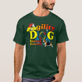 Basset Hound Agility Gifts T-shirt