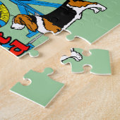Basset_Hound_Agility Legpuzzel (Zijkant)