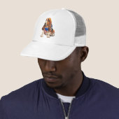 Basset Hound Amerikaanse Patriottisch Trucker Pet (In situ)