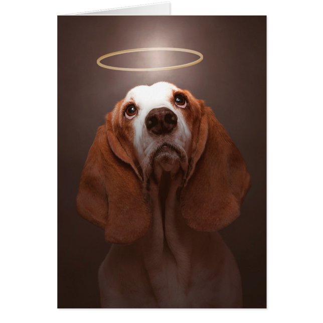 Basset Hound Angel (Voorkant)
