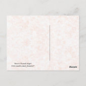 Basset Hound Angel Briefkaart (Achterkant)