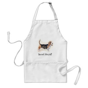 Basset Hound Apron Standaard Schort