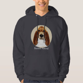Basset Hound Art Hoodie