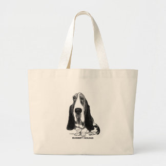 Basset Hound Bag Grote Tote Bag