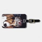 Basset Hound Bagagelabel (Voorkant horizontaal)