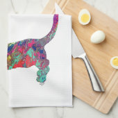 Basset Hound, Basset Hound Theedoek (Quarter Fold)