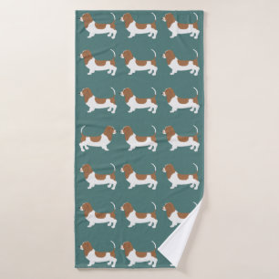 Basset Hound Bath Towel Badhanddoek