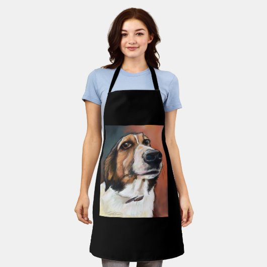 Basset Hound Beagle Dog Schort (Gedragen)