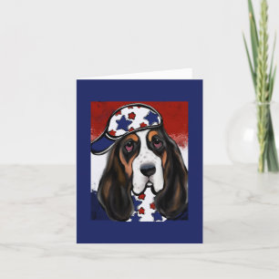 Basset Hound Bedankkaart