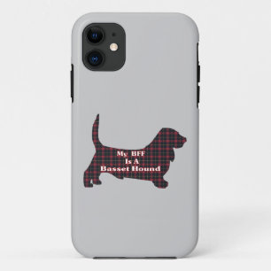 Basset Hound BFF iPhone 11 Hoesje