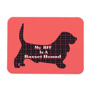 Basset Hound BFF Magneet