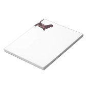 Basset Hound BFF Notitieblok (Linkerzijde)